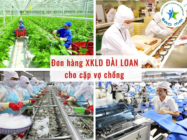 TUYỂN NGƯỜI LAO ĐỘNG ĐI LÀM VIỆC TẠI ĐÀI LOAN DÀNH CHO CẶP VỢ CHỒNG